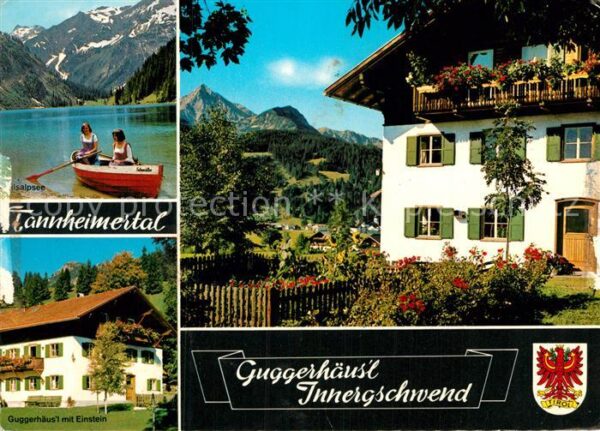 Tannheim Tirol Tannheimertal Guggerhäusl mit Einstein