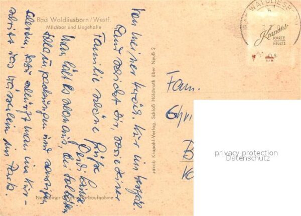 Bad Waldliesborn Milchbar und Liegehalle – Bild 2