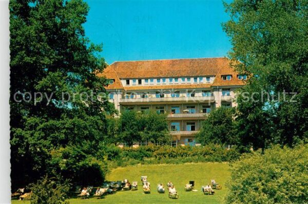Bad Salzuflen Liegewiese und Parksanatorium