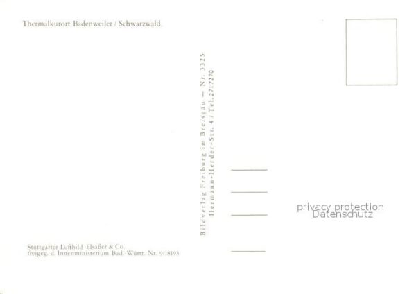 Badenweiler Fliegeraufnahme – Bild 2