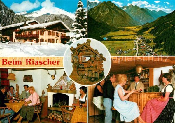 Elbigenalp Beim Riascher Gaststube Bar Panorama