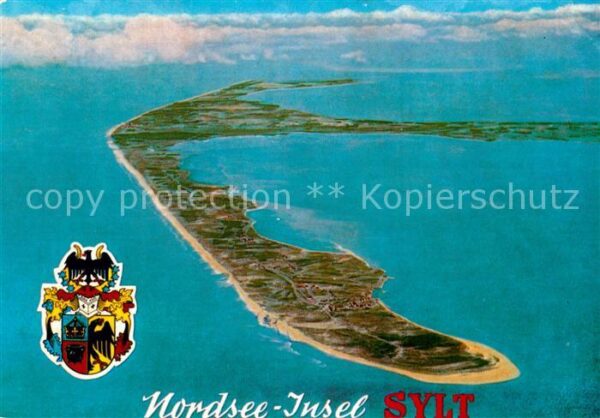 Insel Sylt Fliegeraufnahme