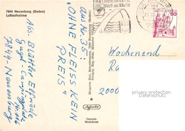 Neuenburg Rhein Fliegeraufnahme – Bild 2