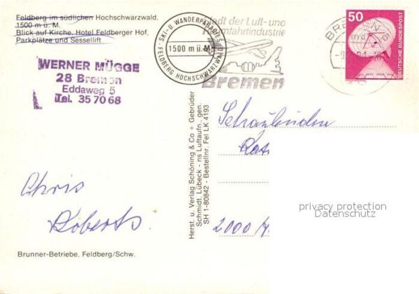 Feldberg Schwarzwald Fliegeraufnahme mit Hotel Feldberger Ho – Bild 2