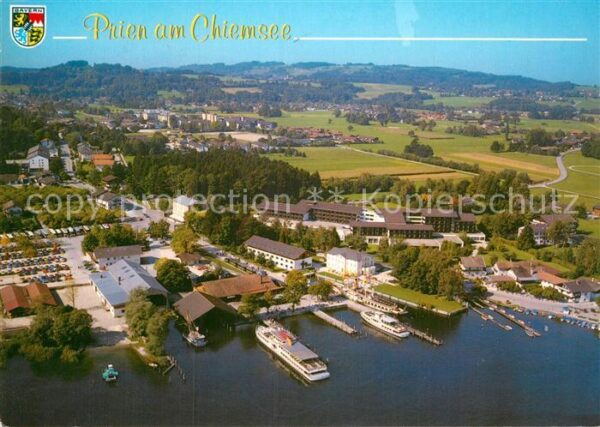 Prien Chiemsee Dampferhafen Schiffsanlegestelle Fliege