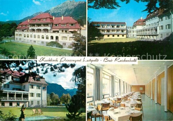 Bad Reichenhall Kurklinik Prinzregent Luitpold Speisesa