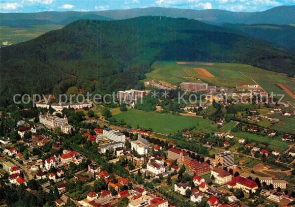 Bad Wildungen Kurviertel Fliegeraufnahme