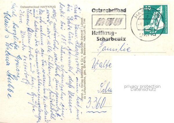 Haffkrug Ostseebad Fliegeraufnahme – Bild 2