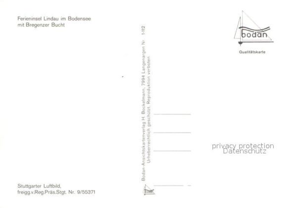 Lindau Bodensee Fliegeraufnahme mit Bregenzer Bucht – Bild 2