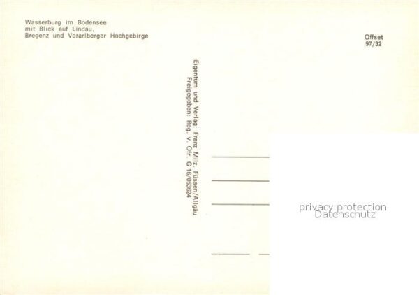 Wasserburg Bodensee Fliegeraufnahme mit Lindau und Bregenz – Bild 2