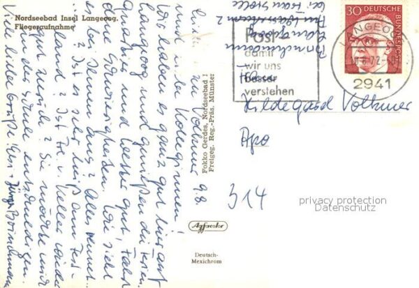 Langeoog Nordseebad Fliegeraufnahme – Bild 2