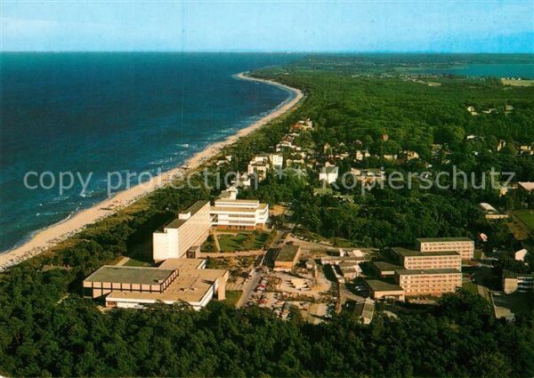 Zinnowitz Ostseebad Fliegeraufnahme Insel Usedom