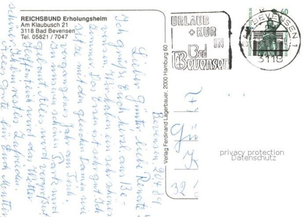 Bad Bevensen Reichsbund Erholungsheim – Bild 2