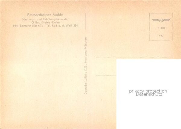 Emmershausen Emmershäuser Mühle Erholungsheim der IG – Bild 2