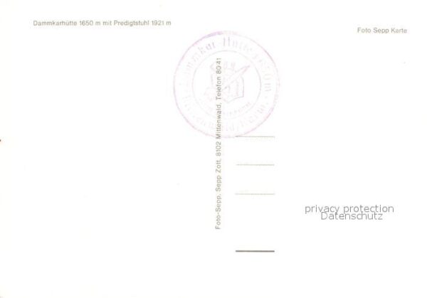 Dammkarhuette mit Predigtstuhl – Bild 2