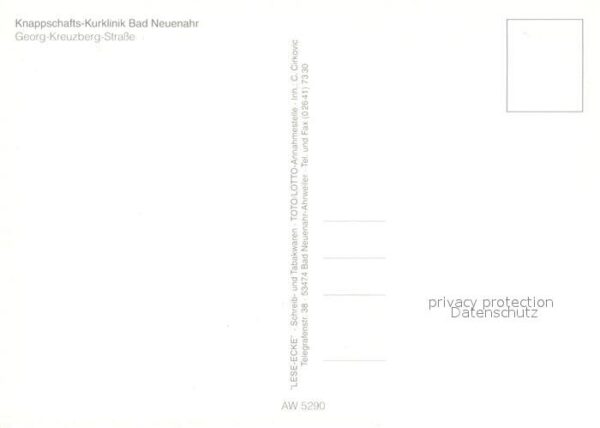 Bad Neuenahr-Ahrweiler Knappschafts Kurklinik – Bild 2