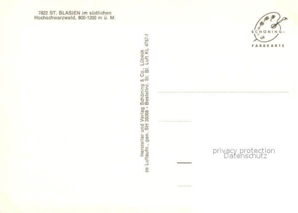 St Blasien Fliegeraufnahme – Bild 2