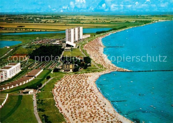 Burg Fehmarn Burgtiefe Fliegeraufnahme