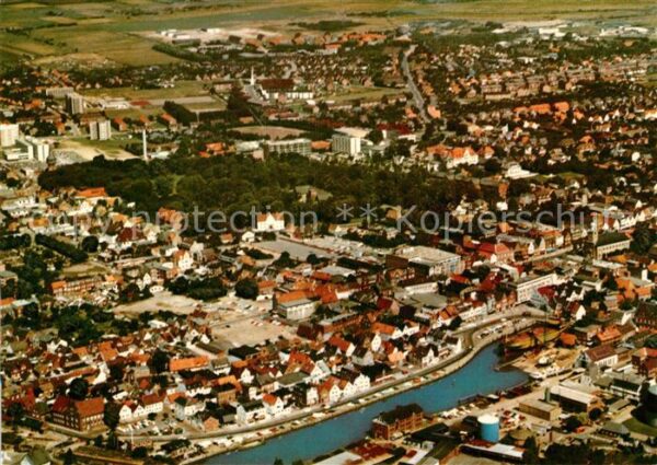 Husum Nordfriesland Fliegeraufnahme