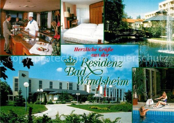 Bad Windsheim Residenz Bad Windsheim Gastraum Zimmer