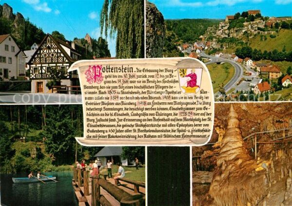 Pottenstein Oberfranken Höhlen Burgen Täler