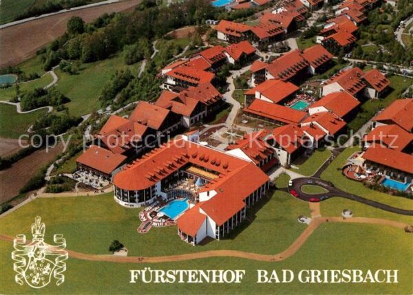 Bad Griesbach Rottal Dreiquellen Mineralheilbad Fliegeraufna