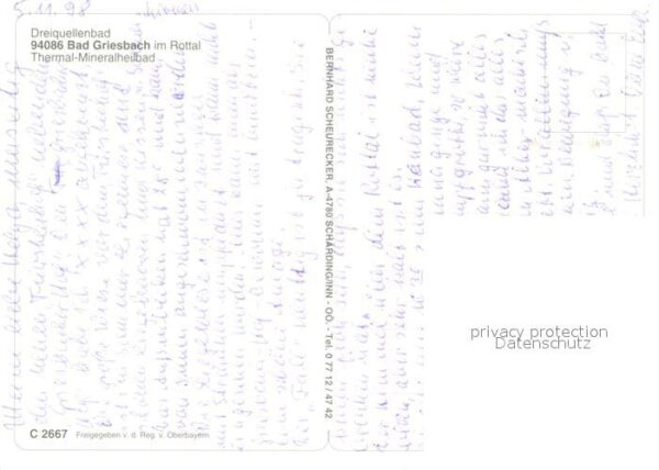 Bad Griesbach Rottal Dreiquellen Mineralheilbad Fliegeraufna – Bild 2