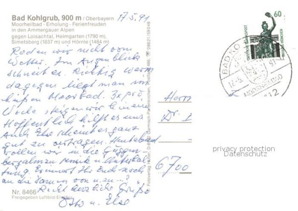 Bad Kohlgrub Fliegeraufnahme mit Loisachtal Heimgart – Bild 2