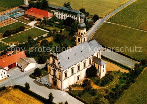 Faehrbrueck Wuerzburg Wallfahrtskirche und Augustinerkloster