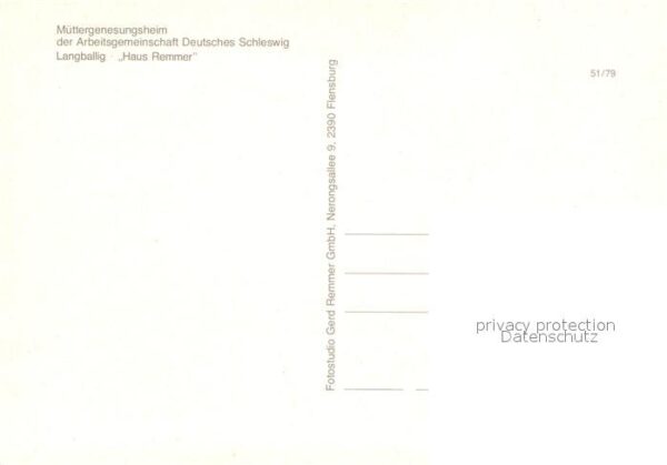 Langballig Müttergenesungsheim der AG Dt Schleswig – Bild 2