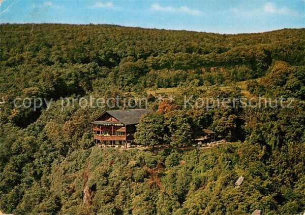 Bingen Rhein Waldgaststätte Schweizerhaus bei Burg R