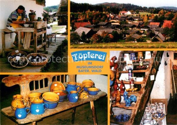 Obernzell Töpferei im Museumsdorf Panorama