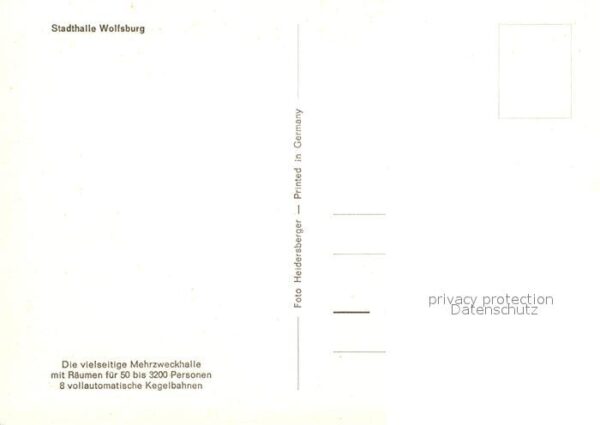 Wolfsburg Stadthalle – Bild 2