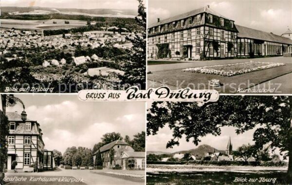 Bad Driburg Stadtpanorama Kurhaushotel Gräfliche Ku