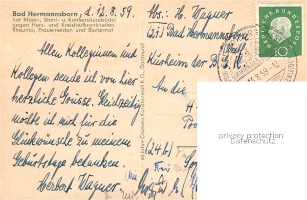 Bad Hermannsborn Kurhaus Kurpark – Bild 2