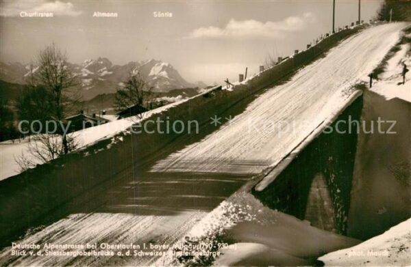 Oberstaufen Deutsche Alpenstrasse Stiessbergtobelbr