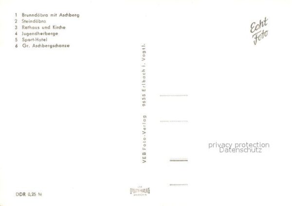 Klingenthal Vogtland Brunndöbra Aschberg Steindöbra Rathaus – Bild 2