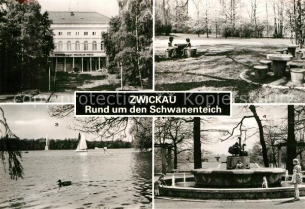 Zwickau Sachsen Pionierhaus Wilhelm Pieck Schachspielpl