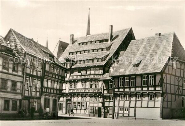 Halberstadt Kulkmühle und Gerberhäuser am Kulkplatz