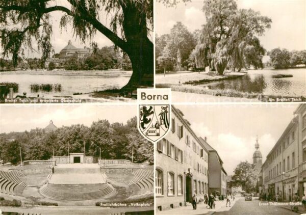 Borna Leipzig Breiter Teich Oberschule Freilichtbühne