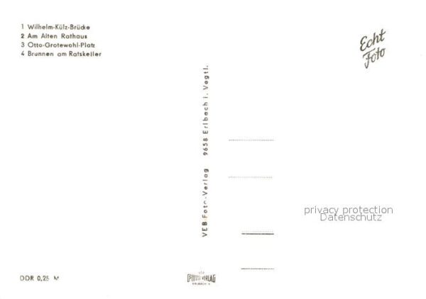 Plauen Vogtland Wilhelm Külz Brücke Altes Rathaus Otto – Bild 2