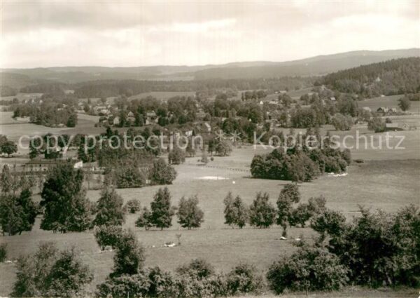 Trieb Falkenstein Vogtland Landschaftspanorama