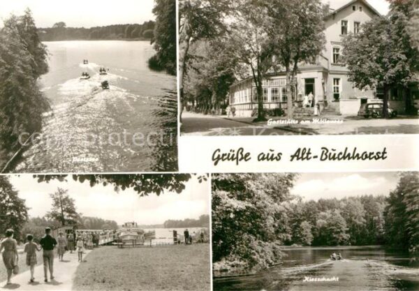 Alt-Buchhorst Gaststätte am Möllensee Kiesschacht Ste