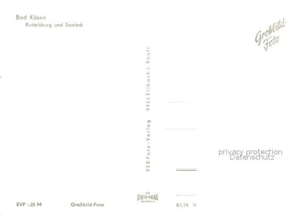 Bad Koesen Rudelsburg und Saaleck Landschaftspanor – Bild 2