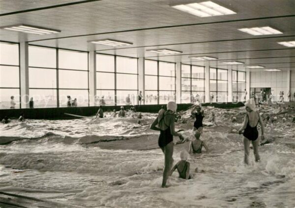 Warnemuende Ostseebad Hotel Neptun Meerwasserbrandungsbad Wel