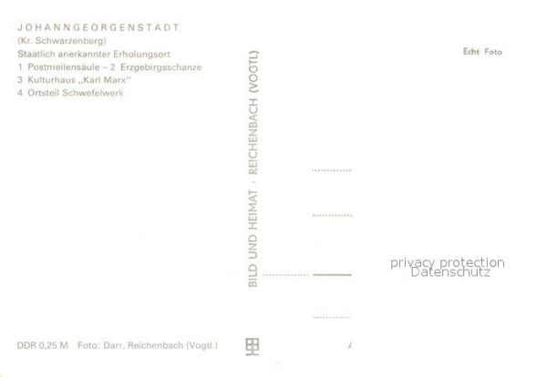 Johanngeorgenstadt Postmeilensäule Erzgebirgsschanze Skisp – Bild 2