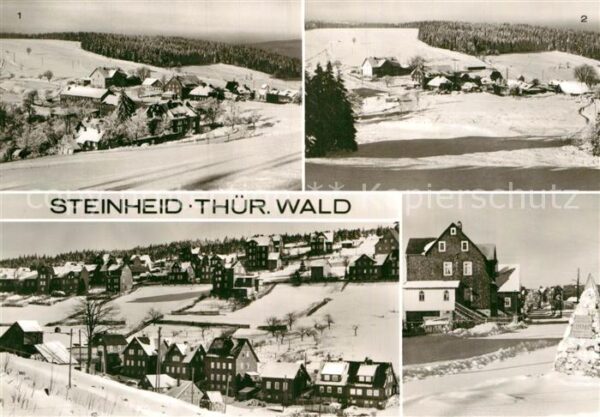 Steinheid Panorama Erholungsort OT Limbach Winter