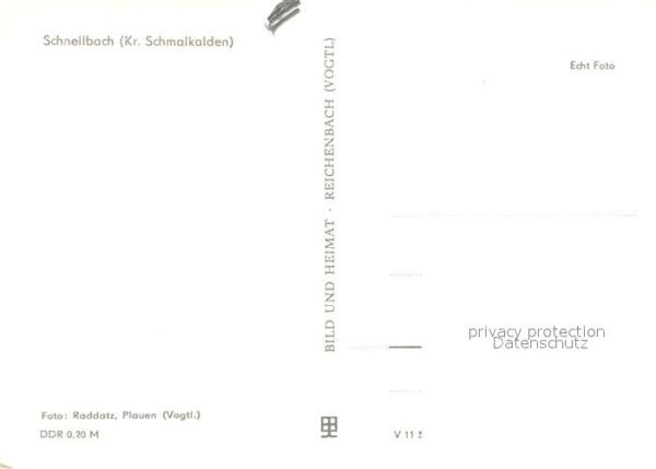 Schnellbach Floh Seligenthal Ortsansicht mit Kirche – Bild 2