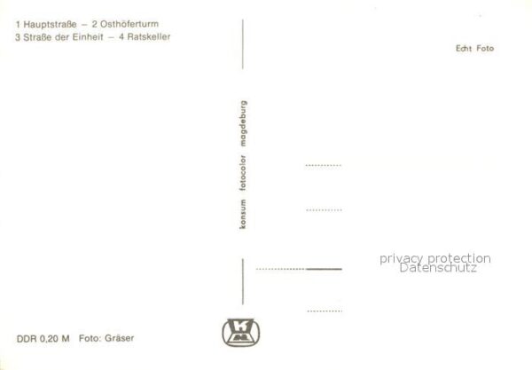 Bad Tennstedt Hauptstrasse Osthöferturm Strasse der E – Bild 2