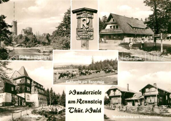 Rennsteig Wanderziele am Rennsteig Thüringer Wald